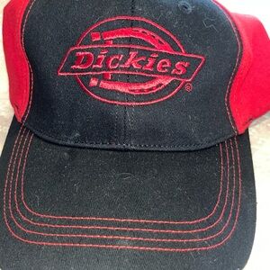 Dickies workwear Red and Black Cap